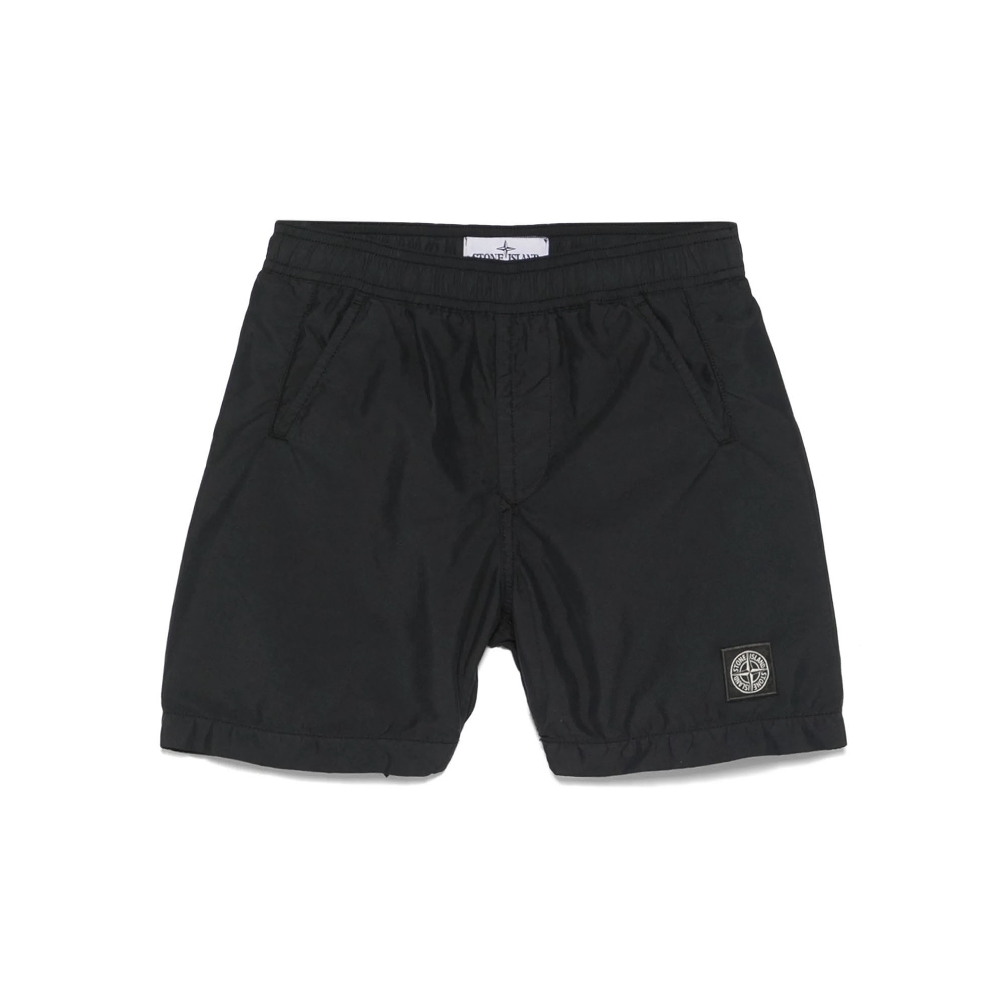 STONE ISLAND Boxer mare neri con logo