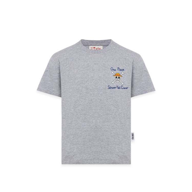 SAINT BARTH T-shirt grigia One Piece Luffy bambini