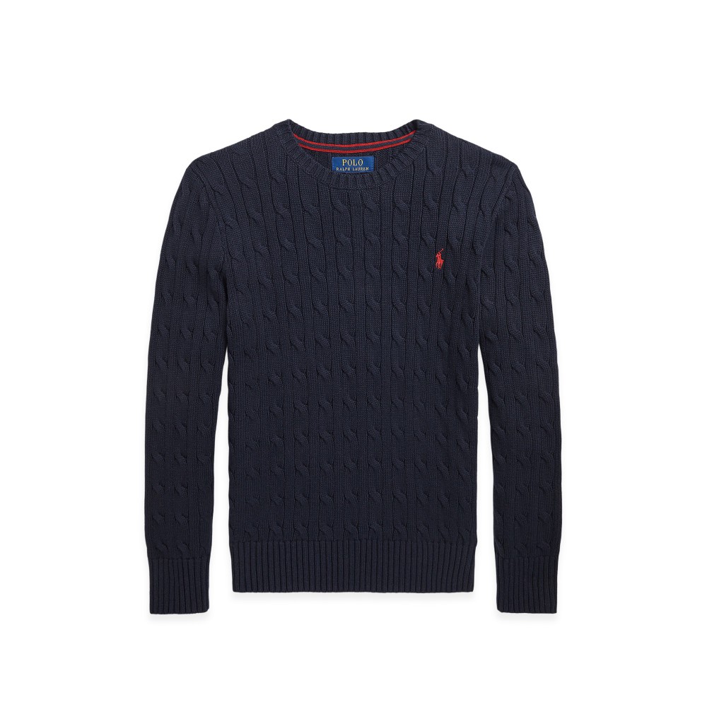 RALPH LAUREN Maglia navy in...