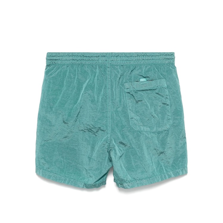 STONE ISLAND Boxer mare turchesi con logo