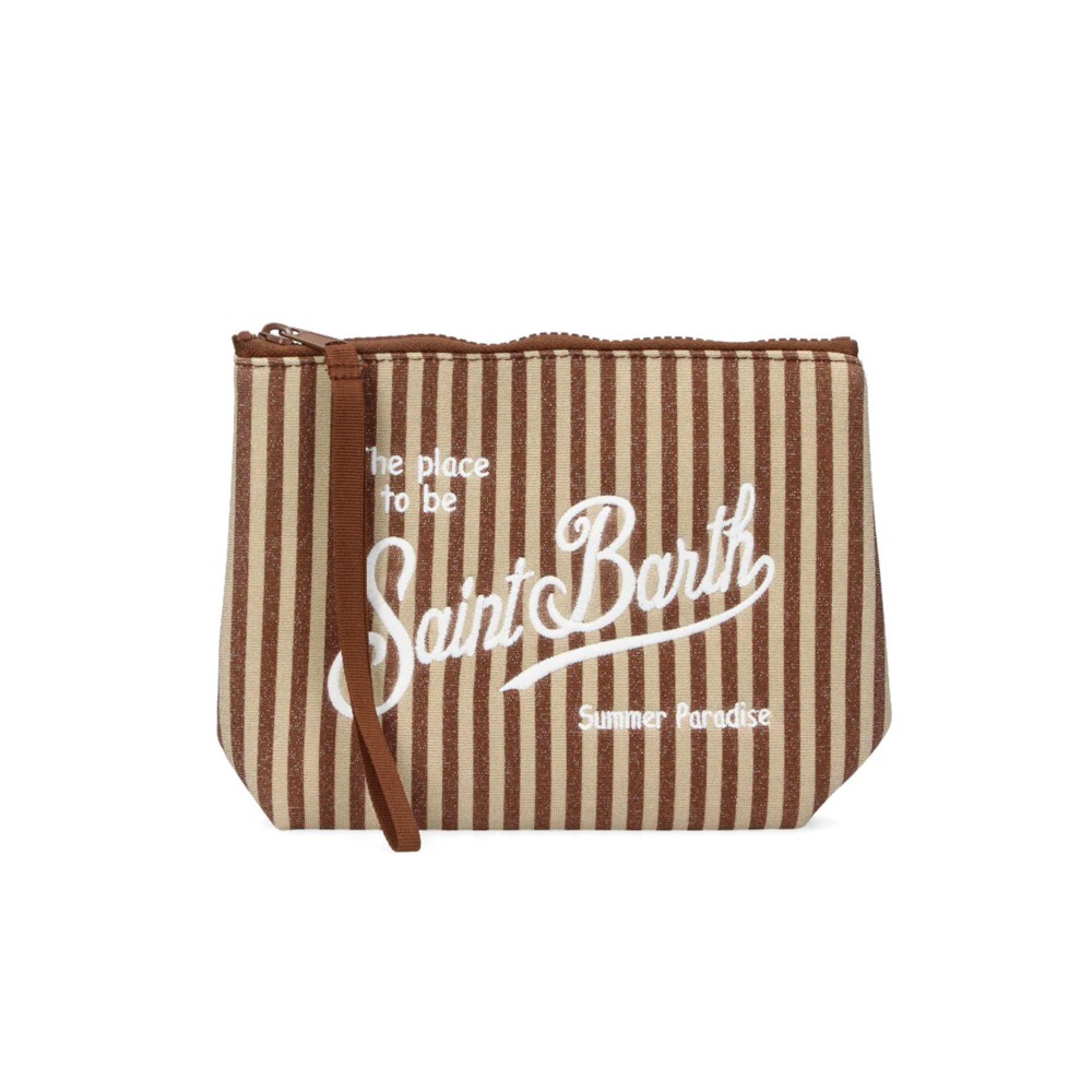 SAINT BARTH Pochette lurex...