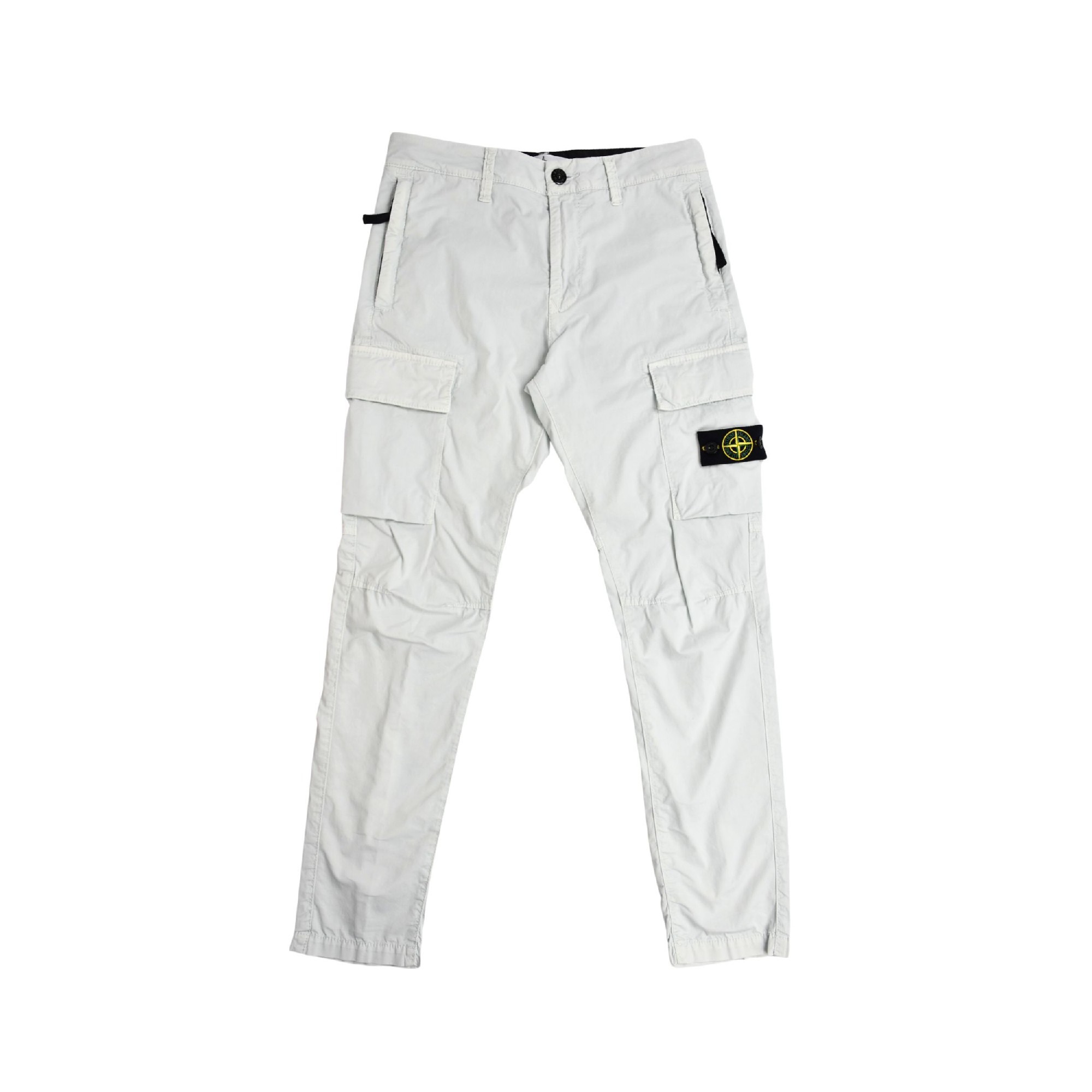 STONE ISLAND Pantalone grigio chiaro bambino
