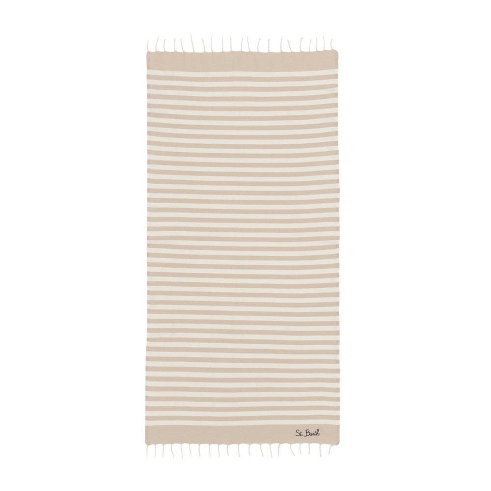 SAINT BARTH Telo mare beige...