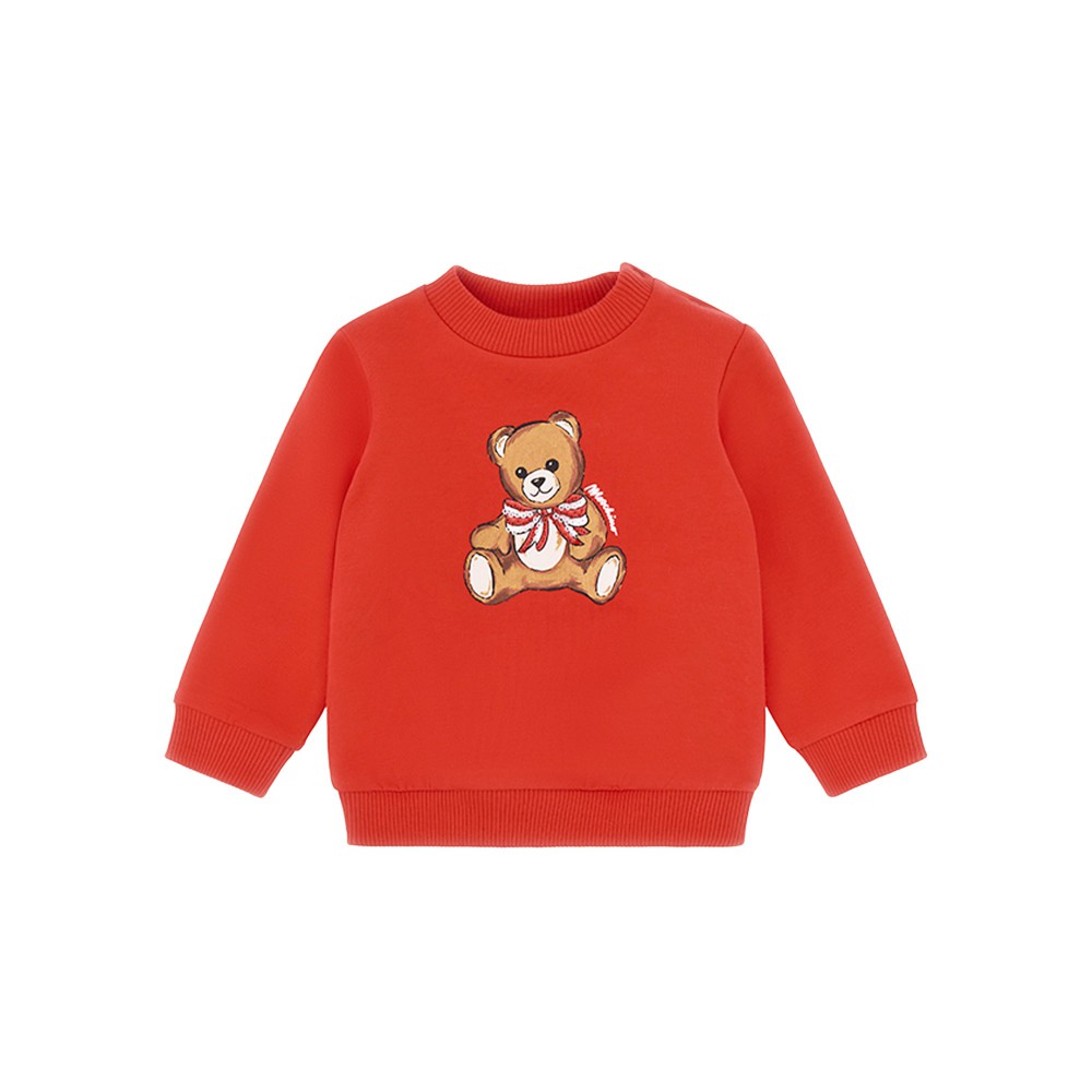 MOSCHINO Felpa rossa...