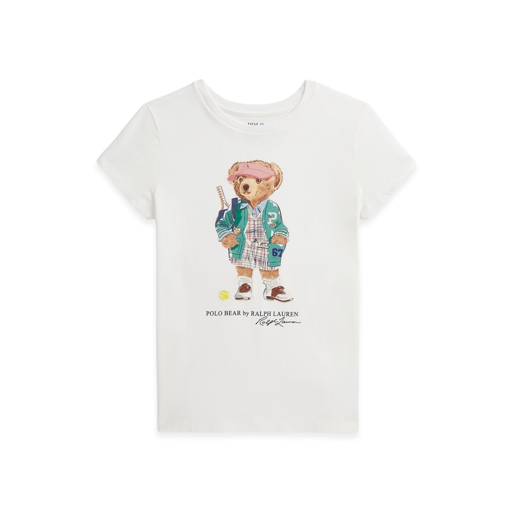 RALPH LAUREN T-shirt bianca...