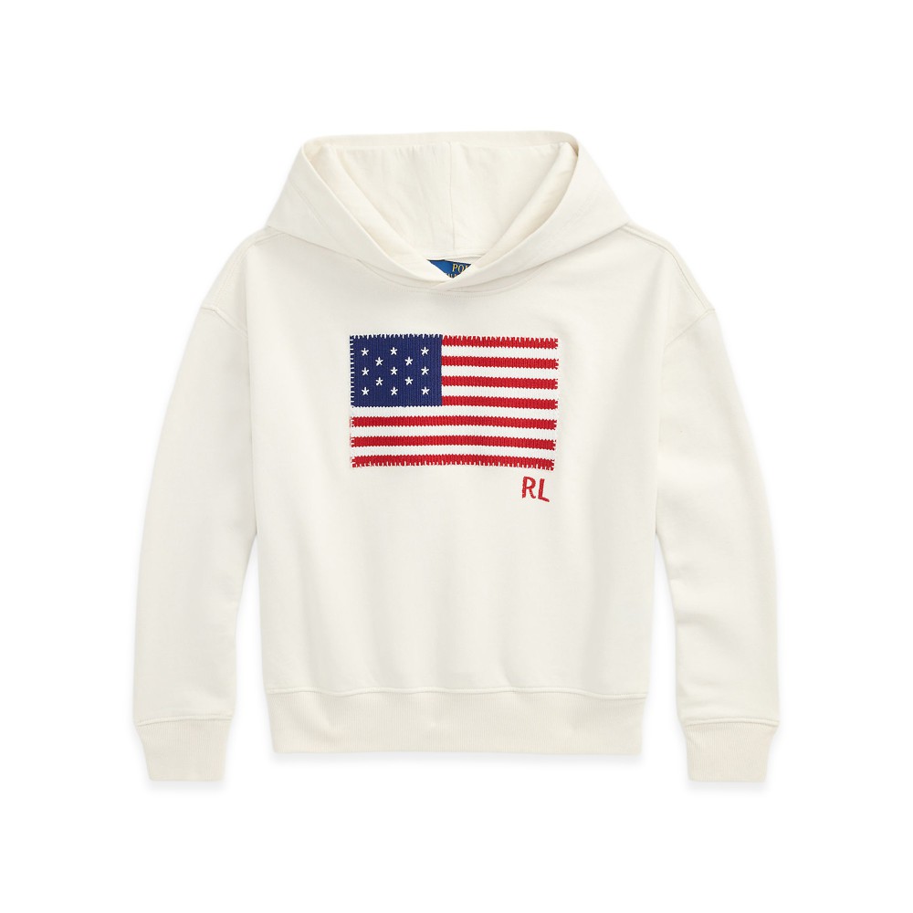 RALPH LAUREN Felpa panna...