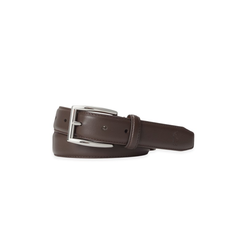 RALPH LAUREN Cintura marrone in pelle bambini