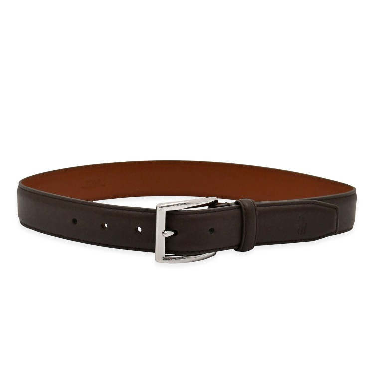 RALPH LAUREN Cintura marrone in pelle bambini
