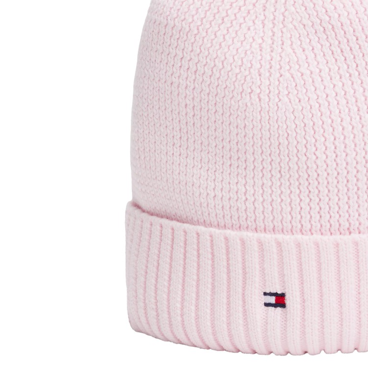 TOMMY HILFIGER Berretto rosa con logo bambina