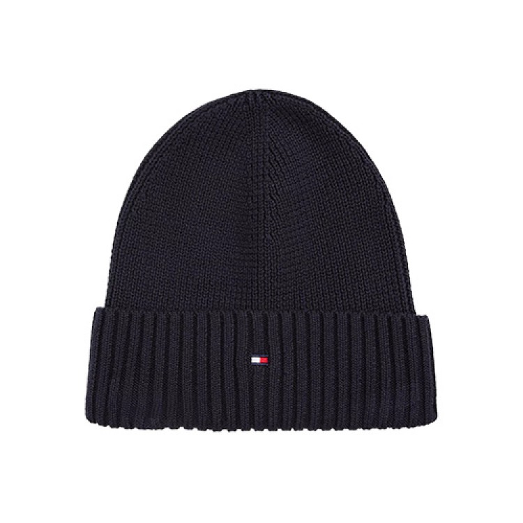 TOMMY HILFIGER Berretto blu navy con logo bambini