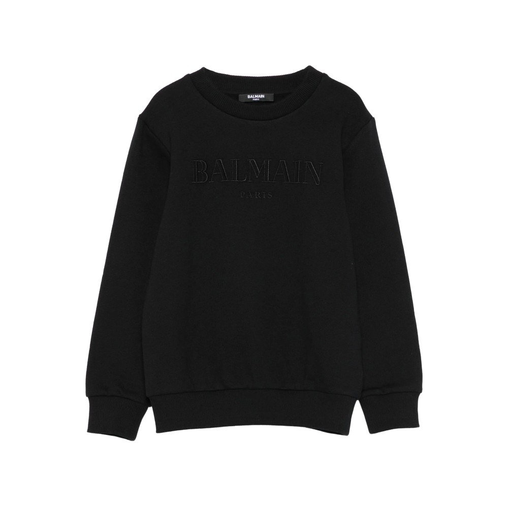 BALMAIN Felpa nera...