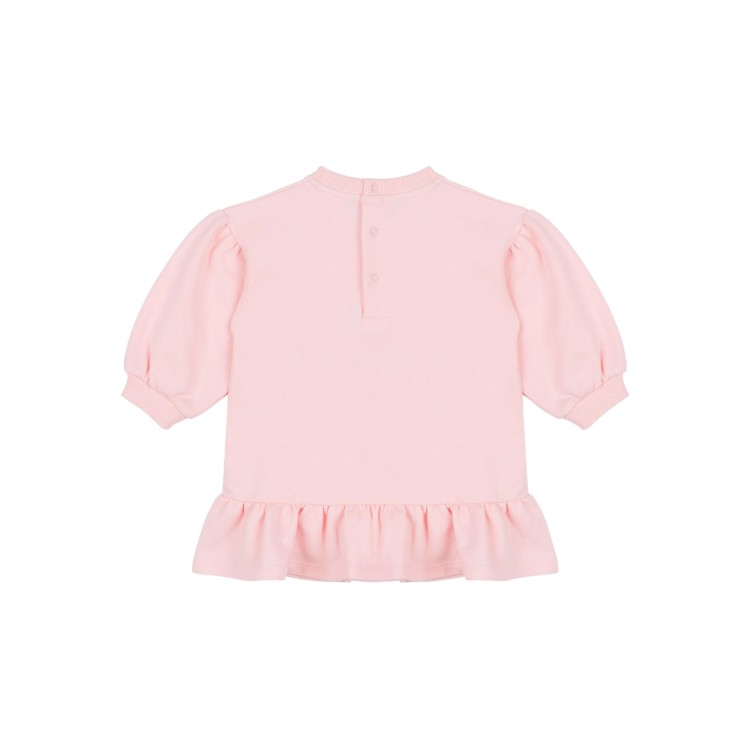 MOSCHINO Abito rosa con orsetto neonata