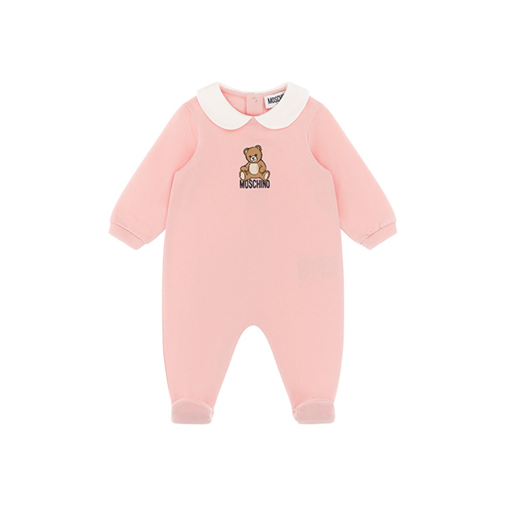 MOSCHINO Tutina rosa con...
