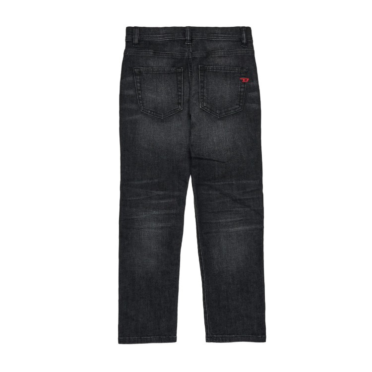 DIESEL Jeans D-Viker-J neri slavati bambini