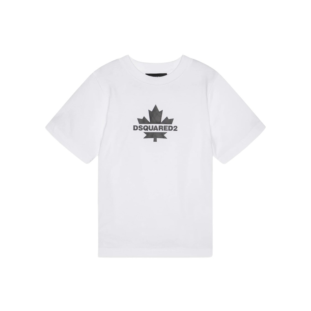 DSQUARED T-shirt bianca con...