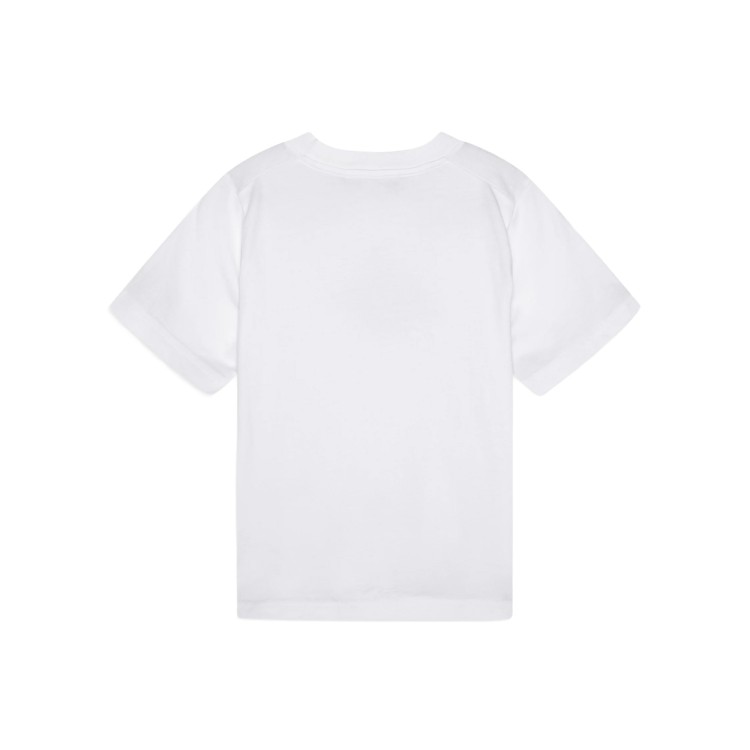 DSQUARED T-shirt bianca con logo bambino
