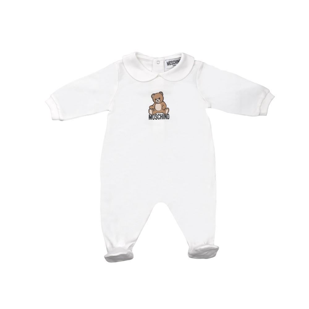 MOSCHINO Tutina bianca con...