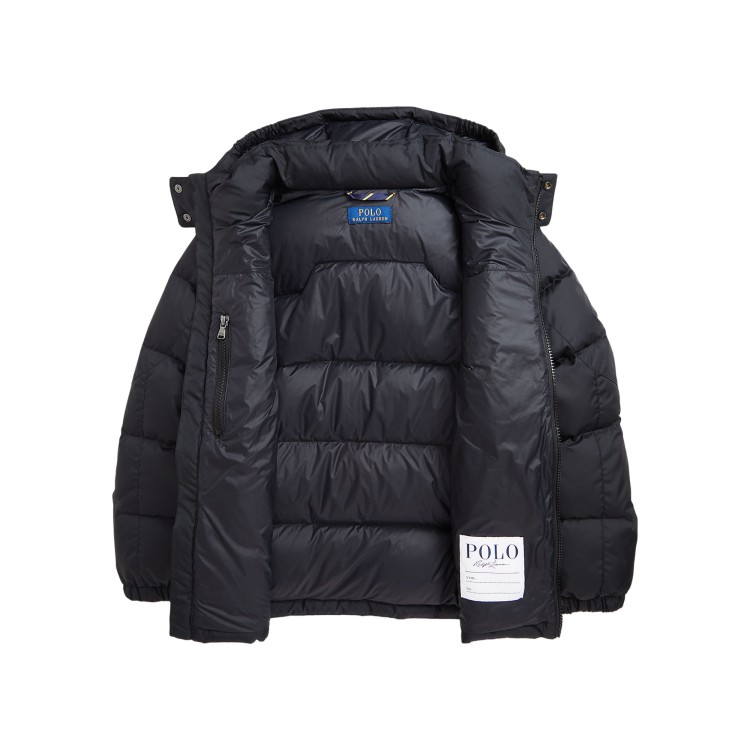RALPH LAUREN Bomber nero bambini