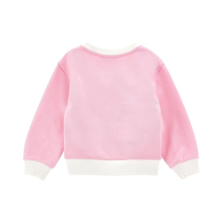 MONNALISA Felpa bianca e rosa Stitch bambina