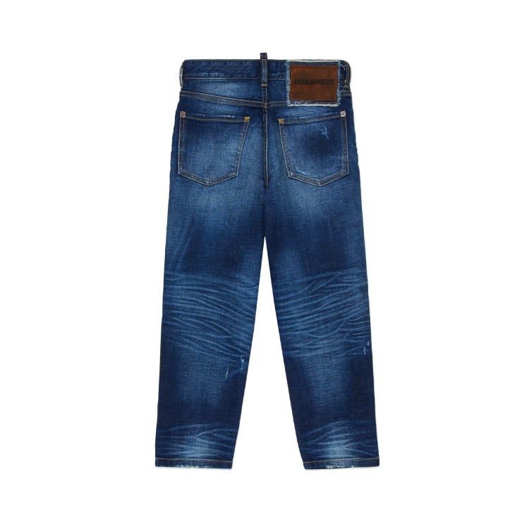 DSQUARED Jeans blu regular Boss 10 bambino