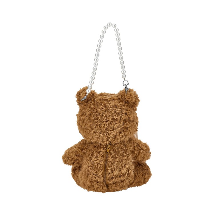 MONNALISA Borsa Teddy Bear con perline bambina