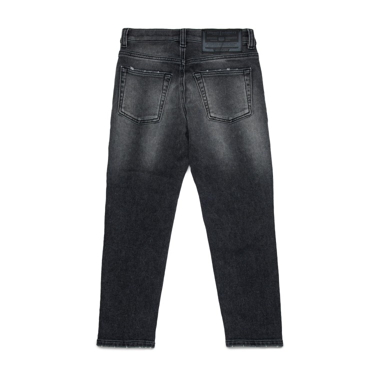 DIESEL Jeans D-Lucas neri slavati bambino