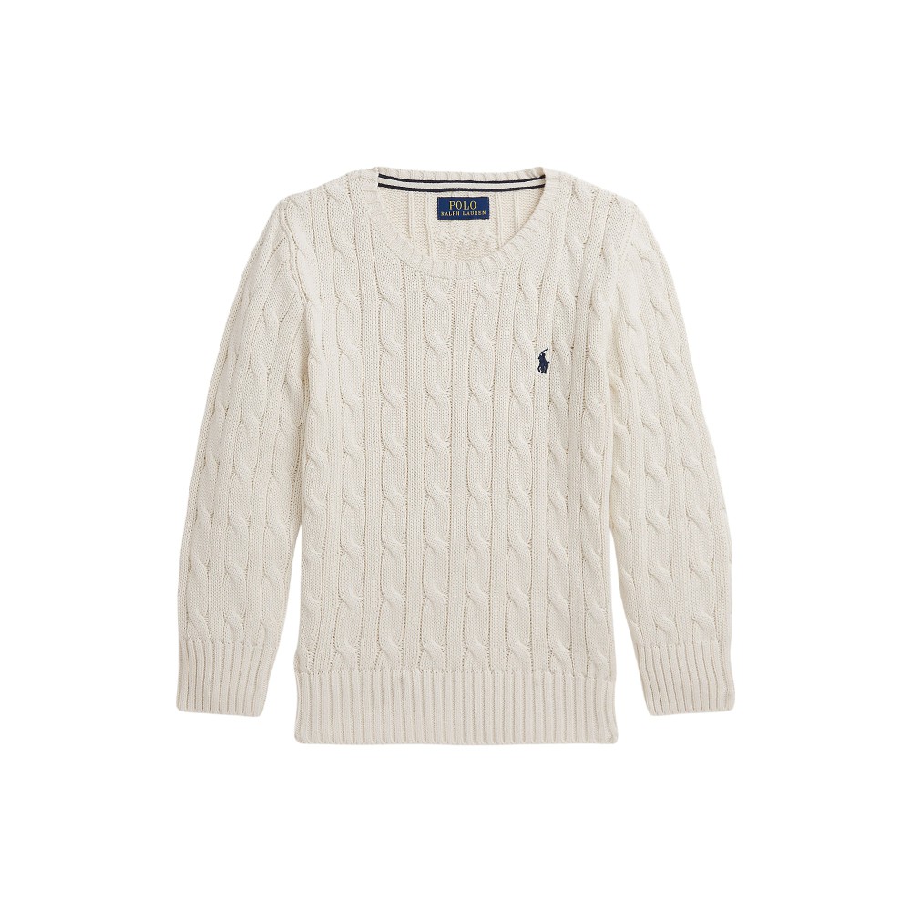 RALPH LAUREN Maglia crema...