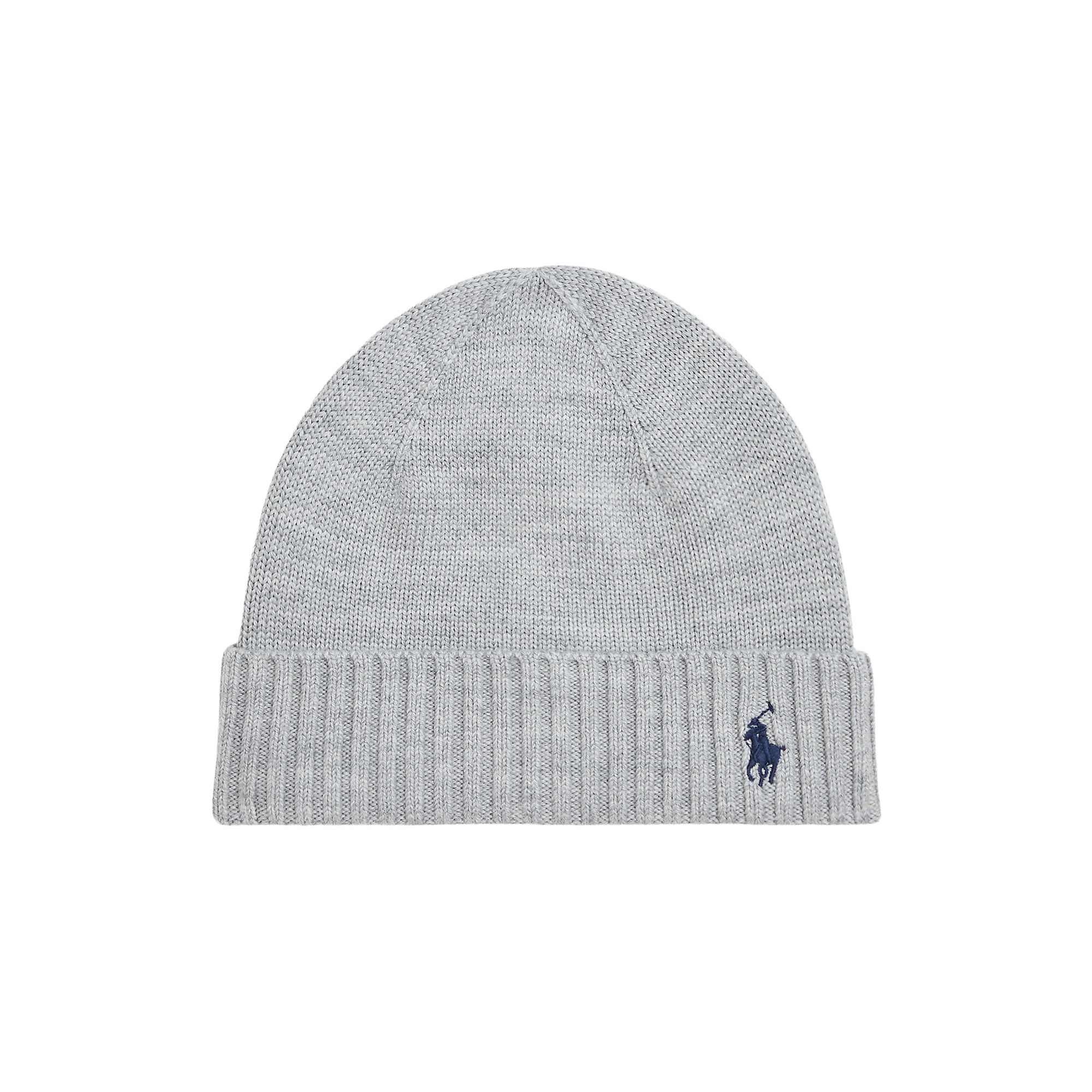 RALPH LAUREN Cappello grigio in lana bambini