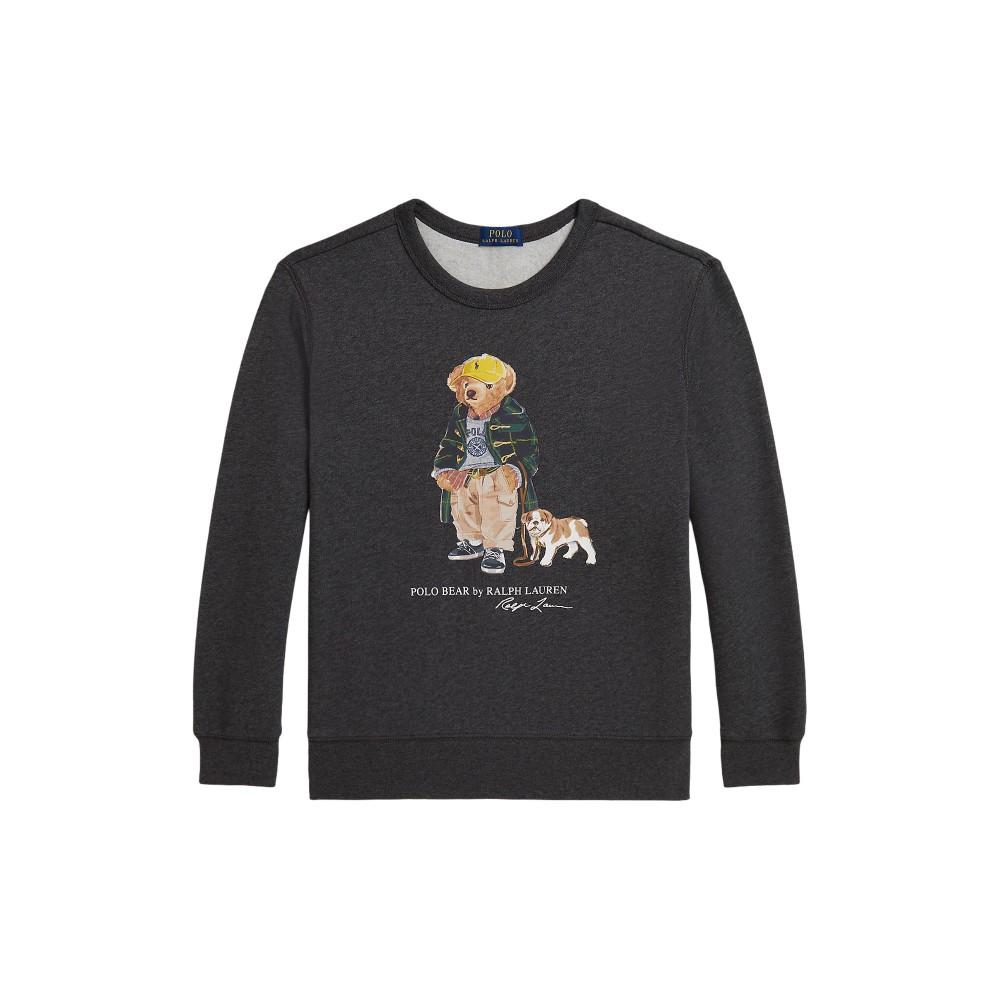 RALPH LAUREN Felpa grigia...