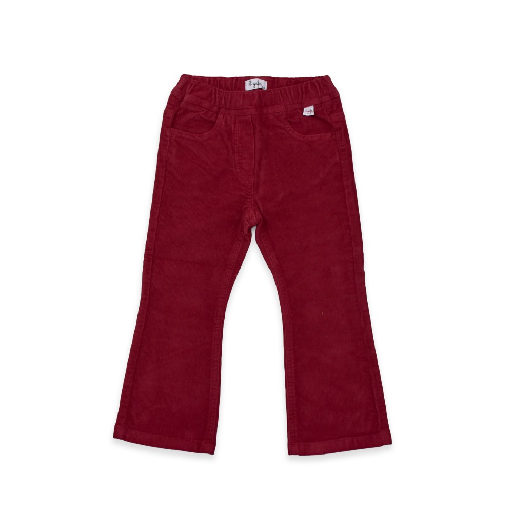 IL GUFO Pantaloni ribes a...