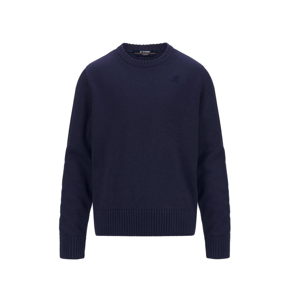 K-WAY Pullover navy cotton...