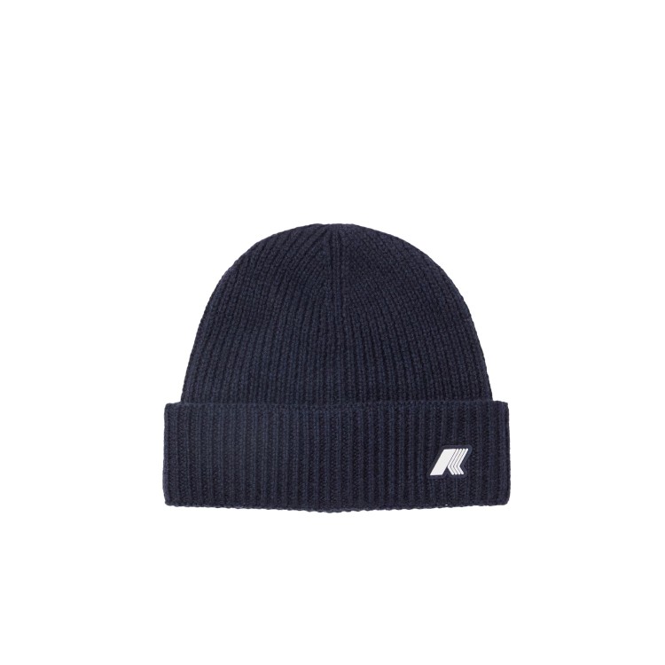 K-WAY Berretto navy con risvolto neonato