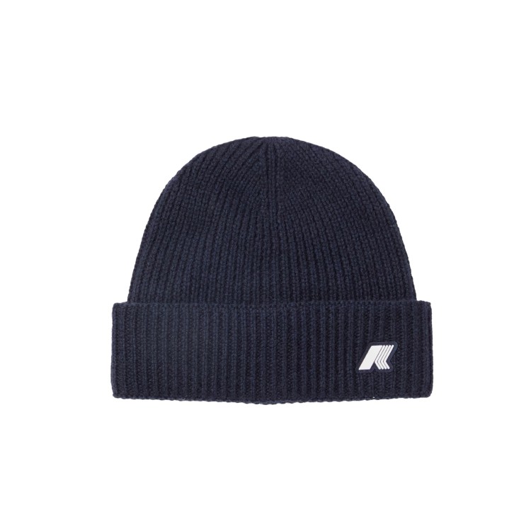 K-WAY Berretto navy con risvolto bambini