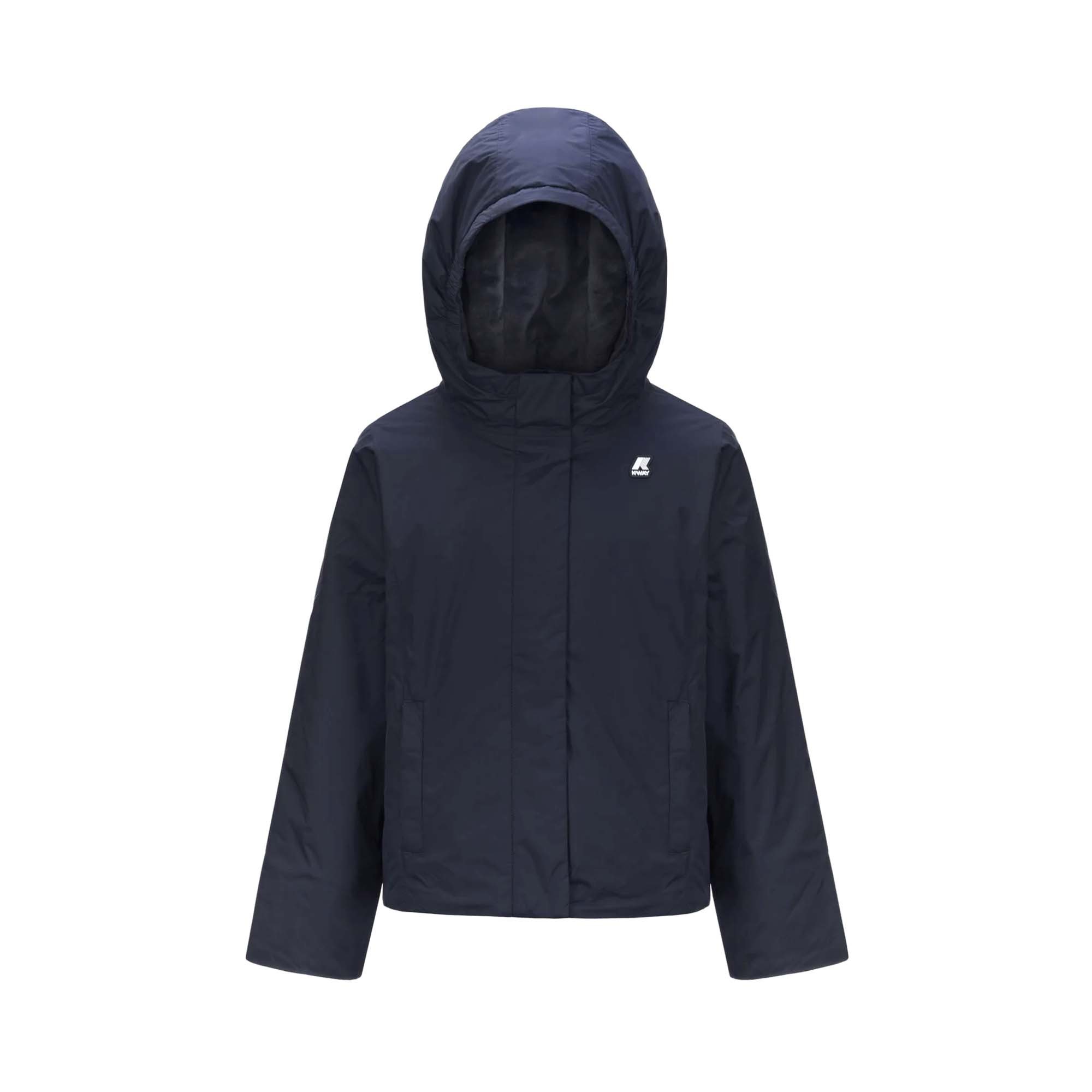 K-WAY Giacca blu imbottita bambina