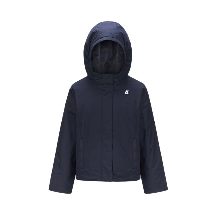 K-WAY Giacca blu imbottita bambina