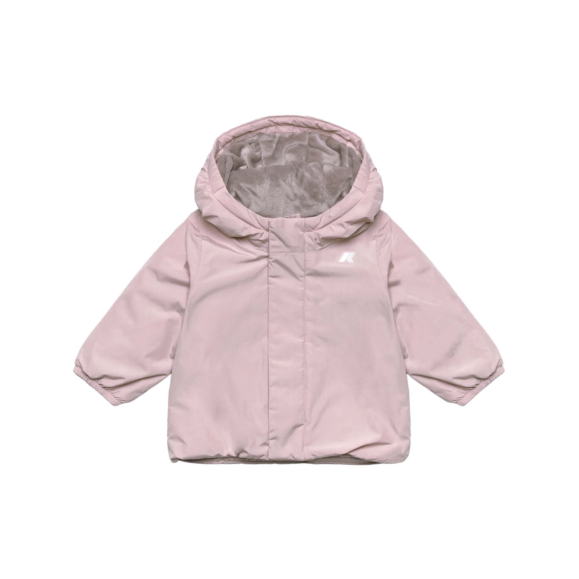K-WAY Giacca rosa imbottita neonata