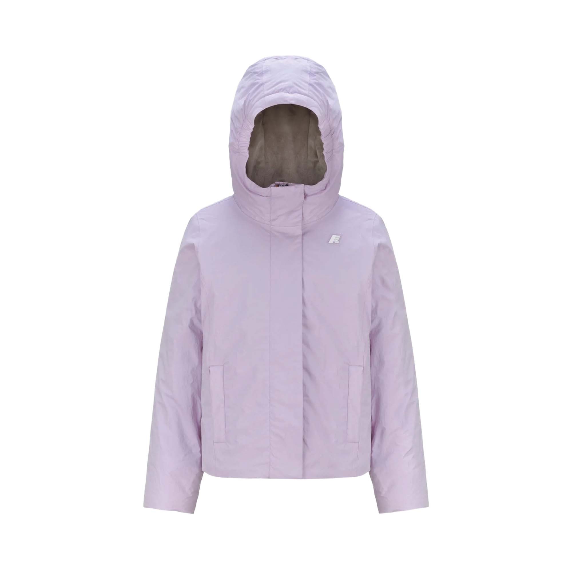 K-WAY Giacca lavanda imbottita bambina