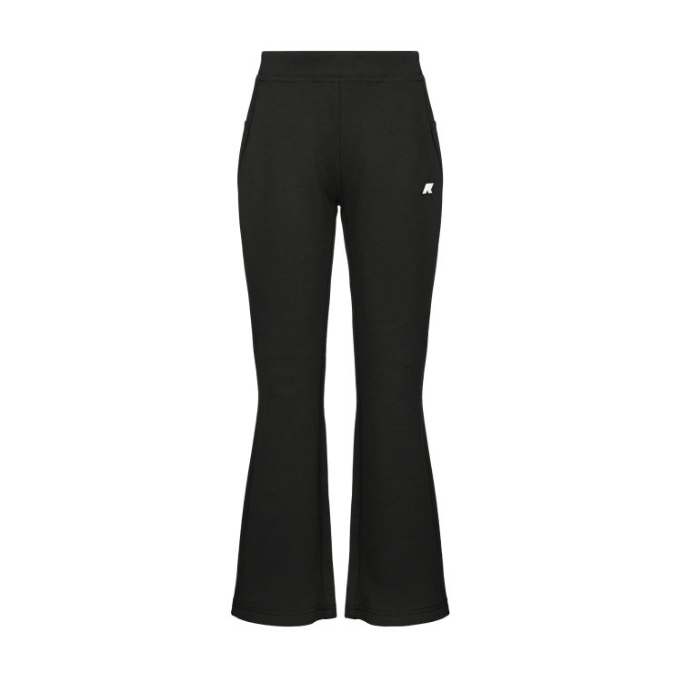 K-WAY Pantaloni neri flared caldi bambina