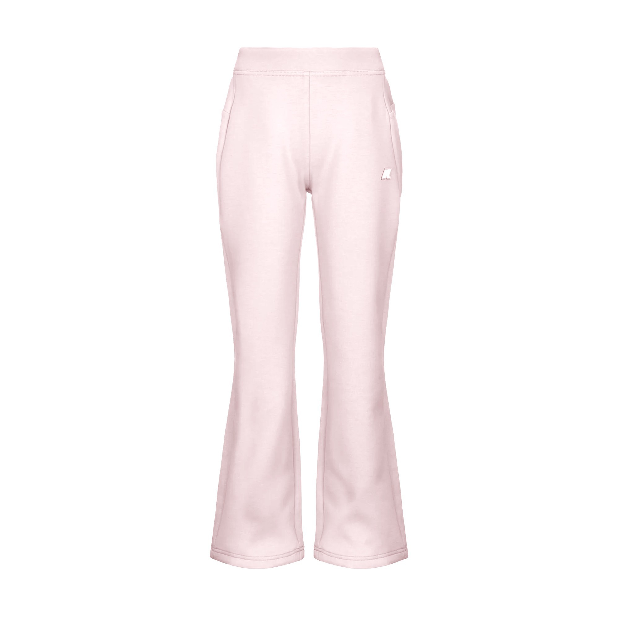 K-WAY Pantaloni rosa flared caldi bambina