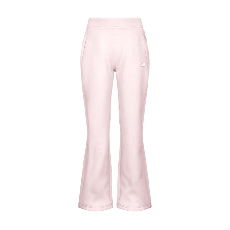 K-WAY Pantaloni rosa flared caldi bambina