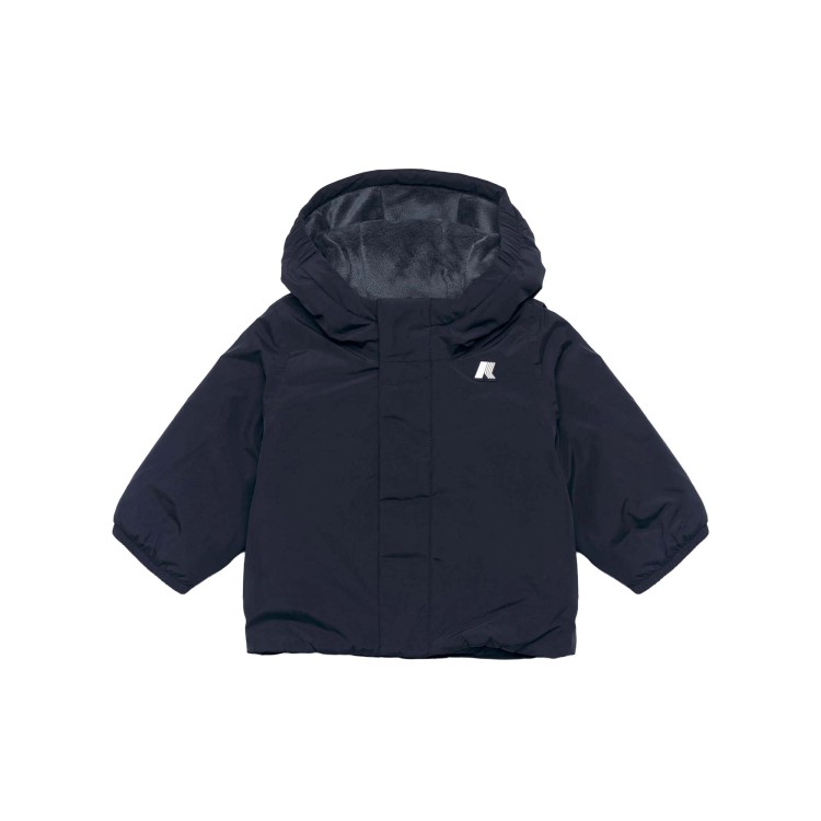 K-WAY Giacca blu navy imbottita neonati