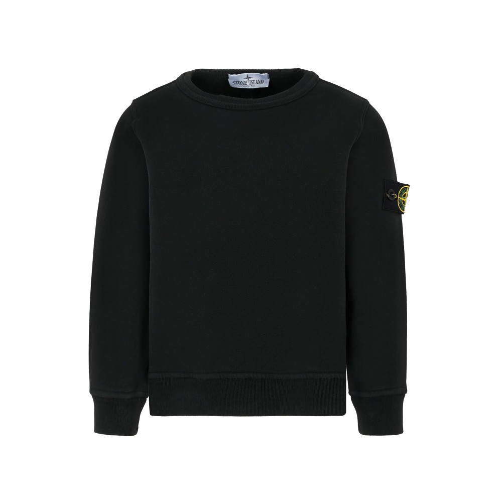 STONE ISLAND Felpa nera...