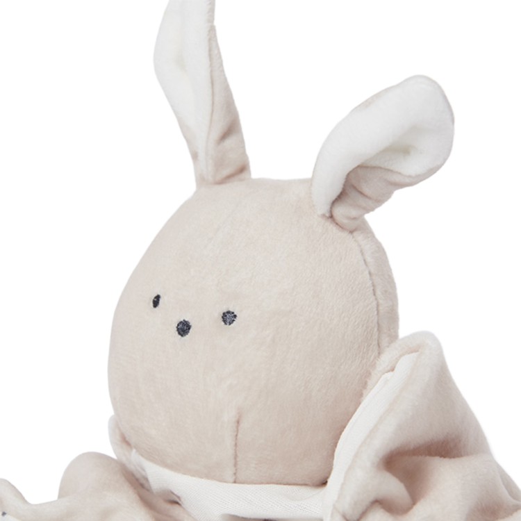 MAYORAL NEWBORN Gugu peluche beige porta ciuccio neonati