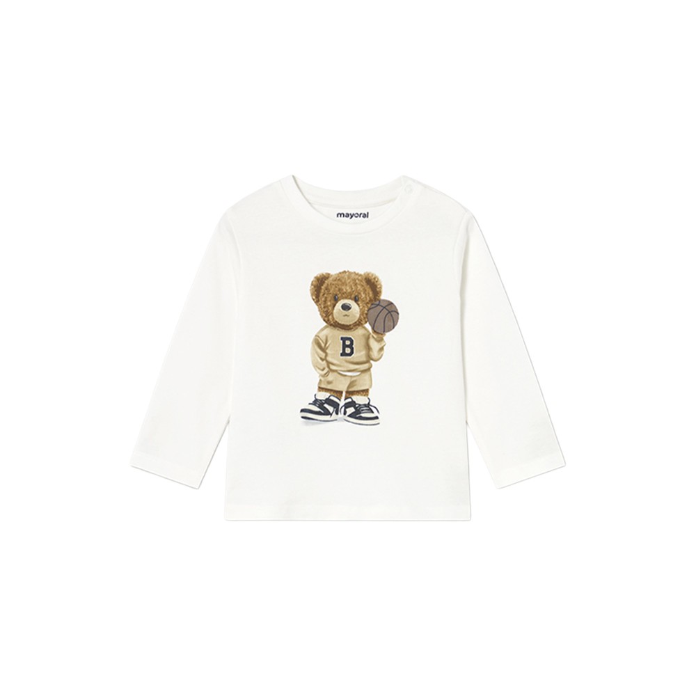 MAYORAL T-shirt panna con...