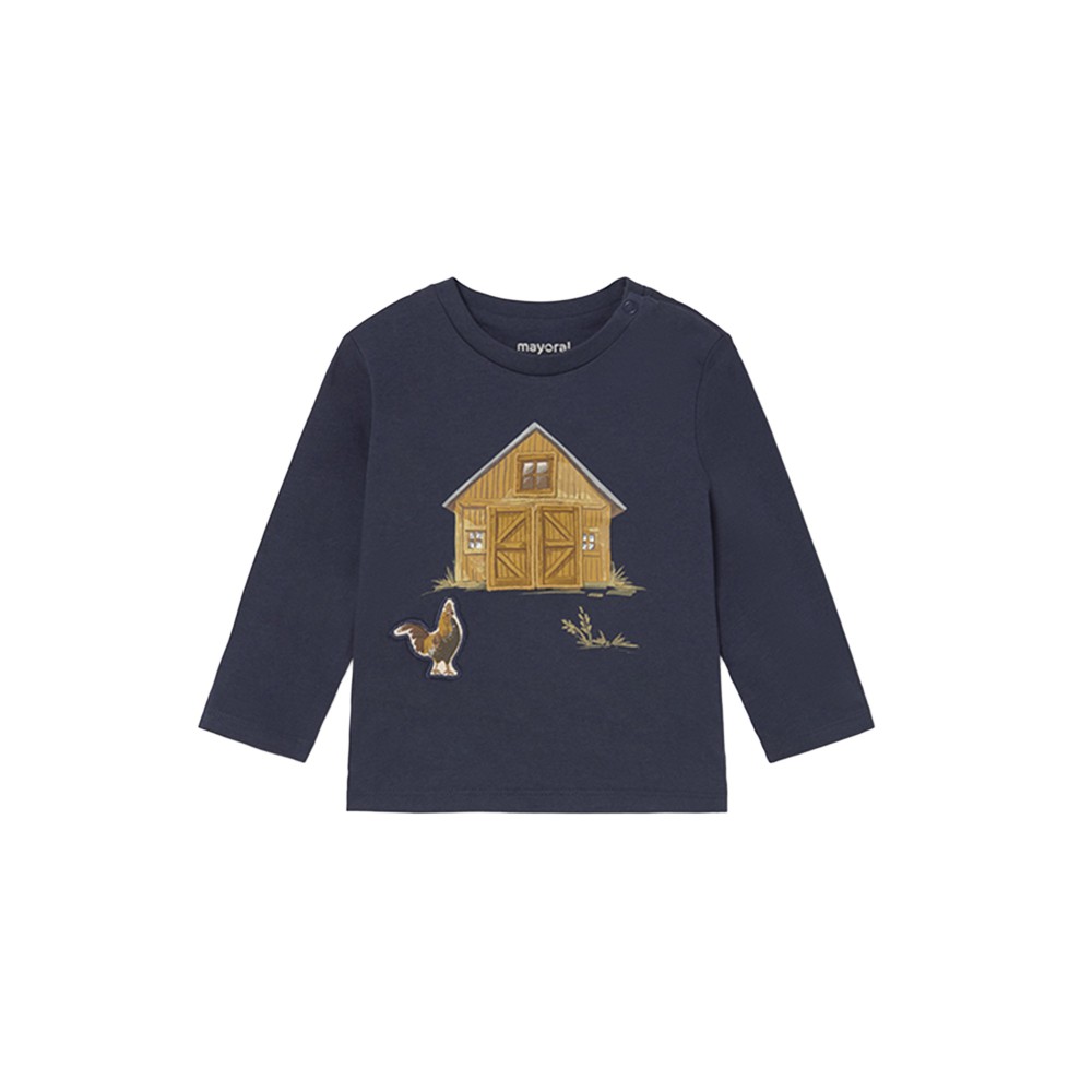 MAYORAL T-shirt blu con...