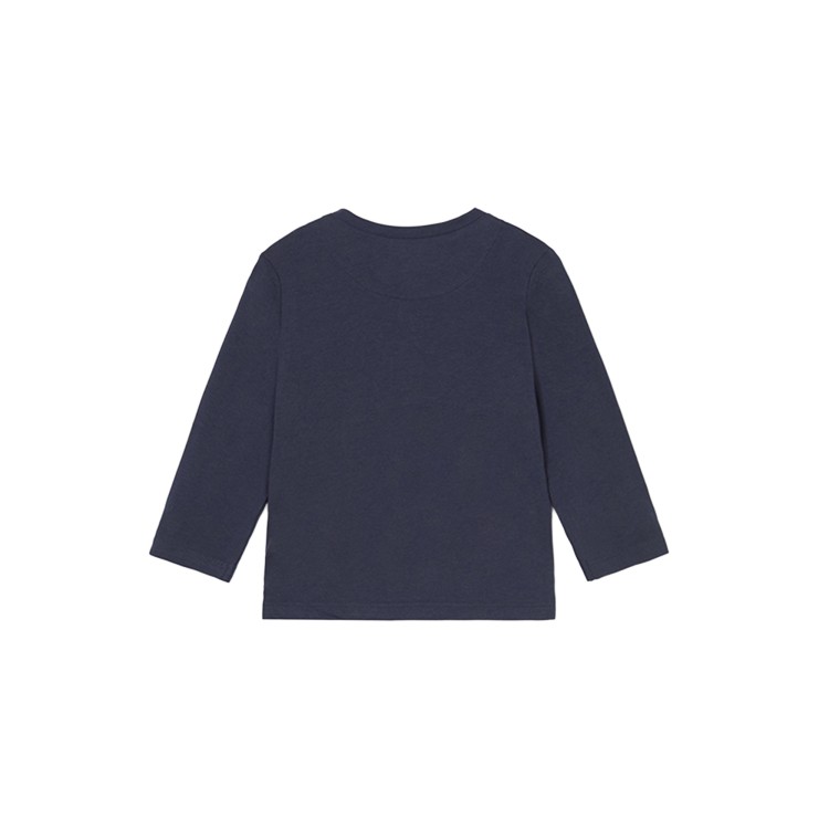 MAYORAL T-shirt blu con stampa interattiva neonato