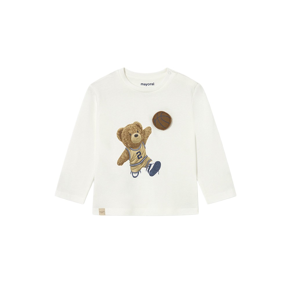 MAYORAL T-shirt panna con...