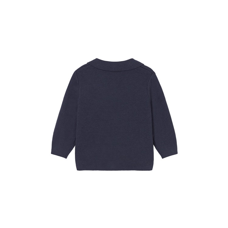 MAYORAL Giacchino blu notte tricot neonato
