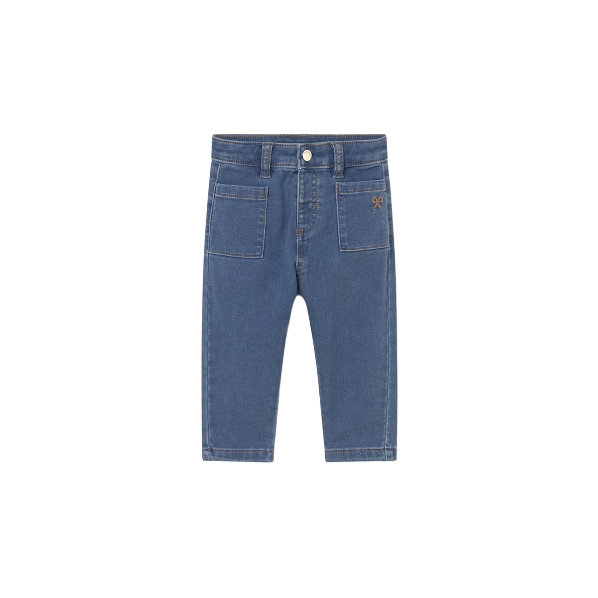 MAYORAL Jeans azzurro basic neonata