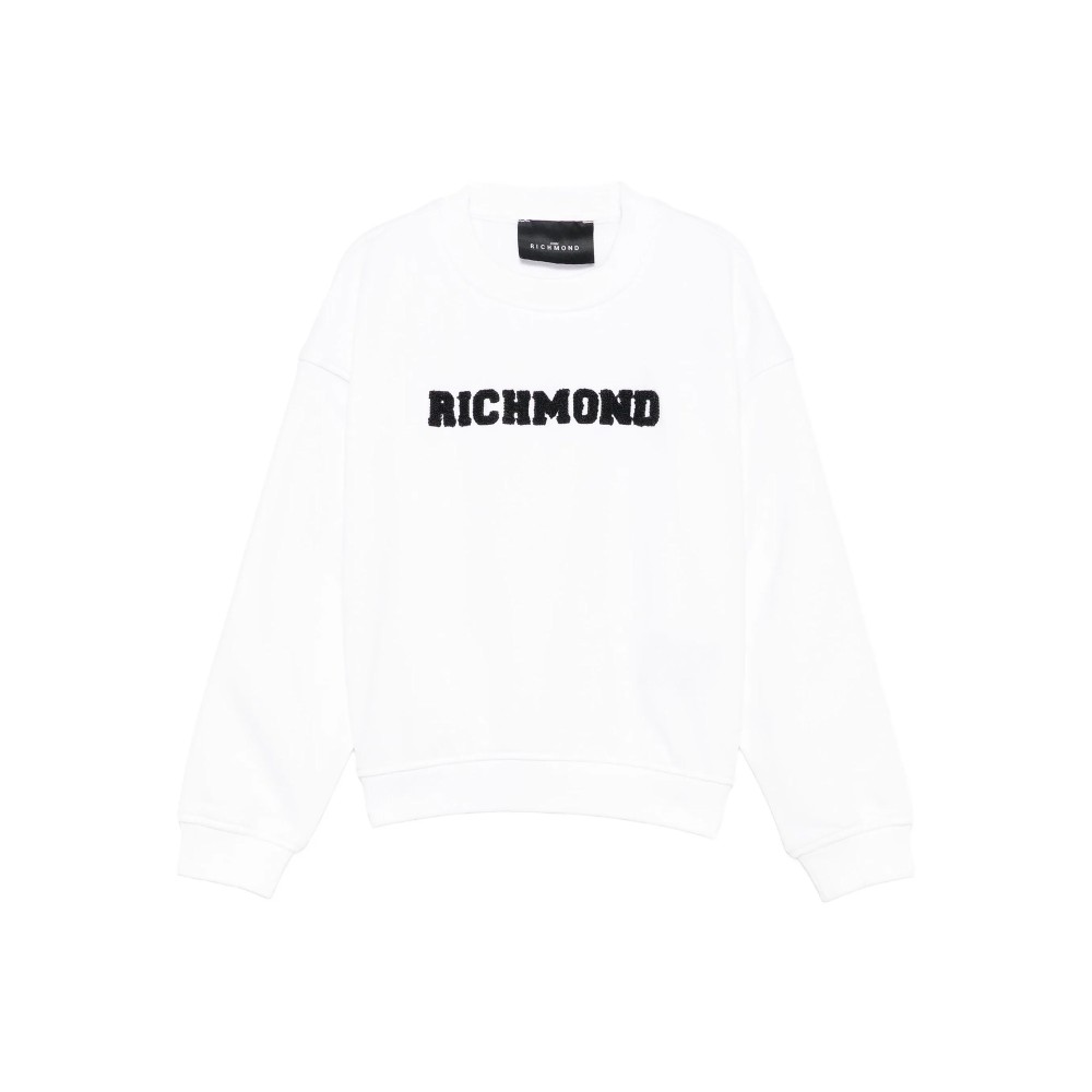 JOHN RICHMOND Felpa bianca...
